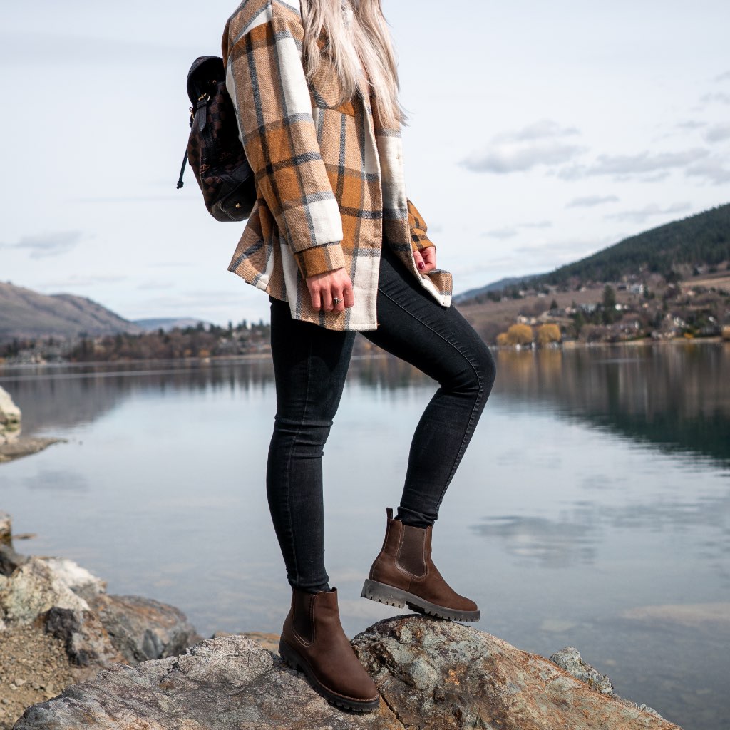 Botines Chelsea Thursday Boots Legend Nubuck Mujer Marrom | MX395ILH