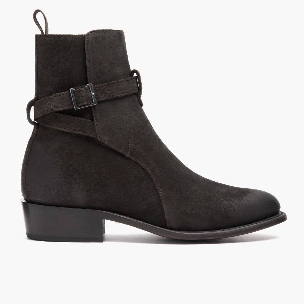 Botines Chelsea Thursday Boots Rogue Gamuza Hombre Negros | MX37WNB