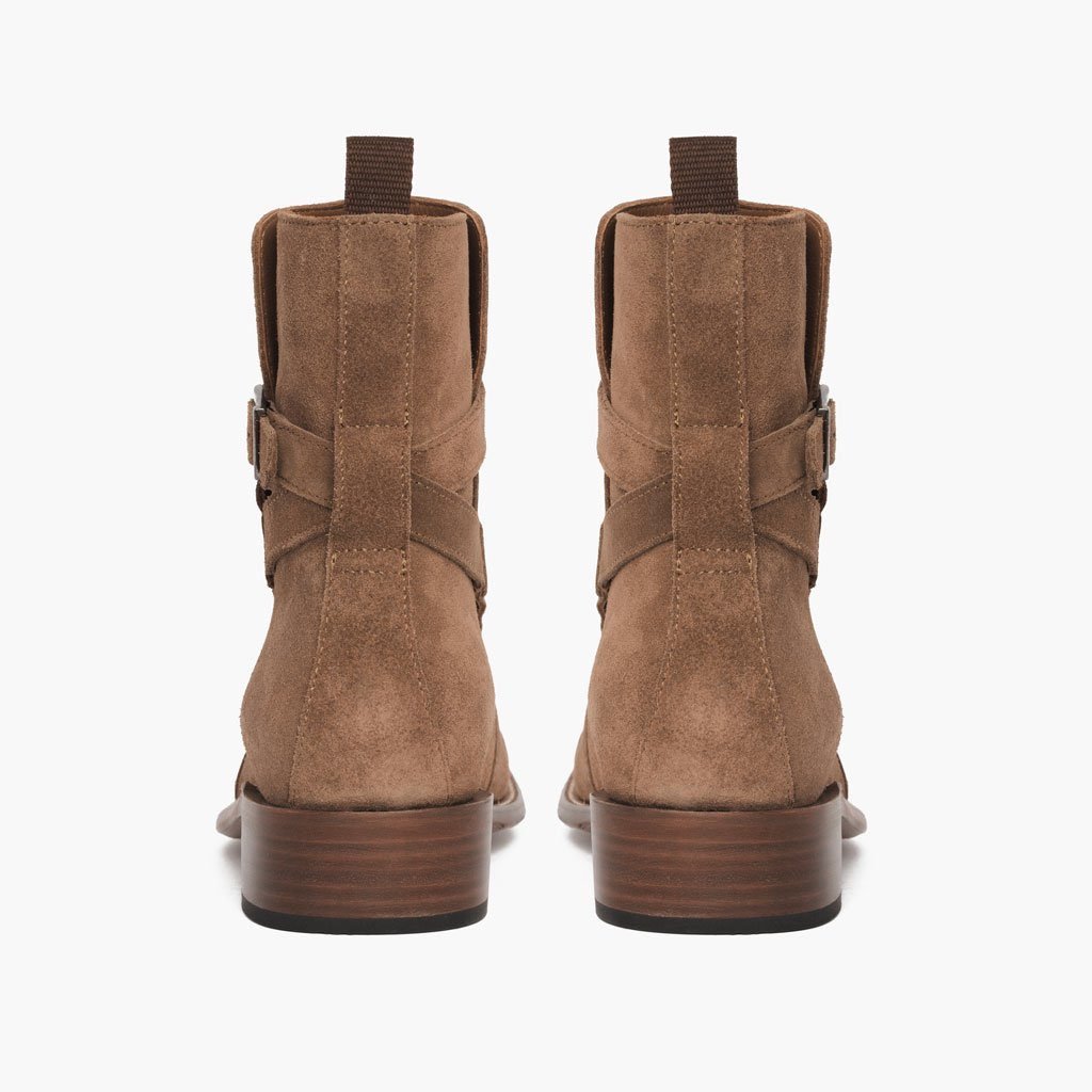 Botines Chelsea Thursday Boots Rogue Gamuza Hombre Marrom | MX39MQZ