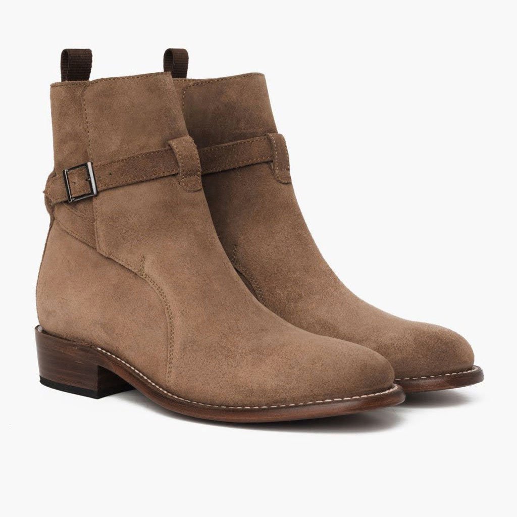 Botines Chelsea Thursday Boots Rogue Gamuza Hombre Marrom | MX39MQZ