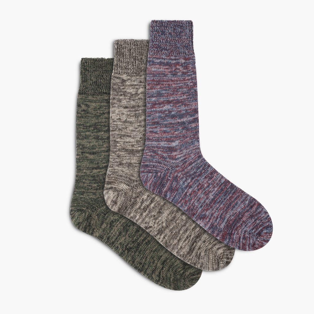 Calcetines Thursday Boots Sodello Marled Algodon 3-Pack Hombre Multicolor | MX10EBC