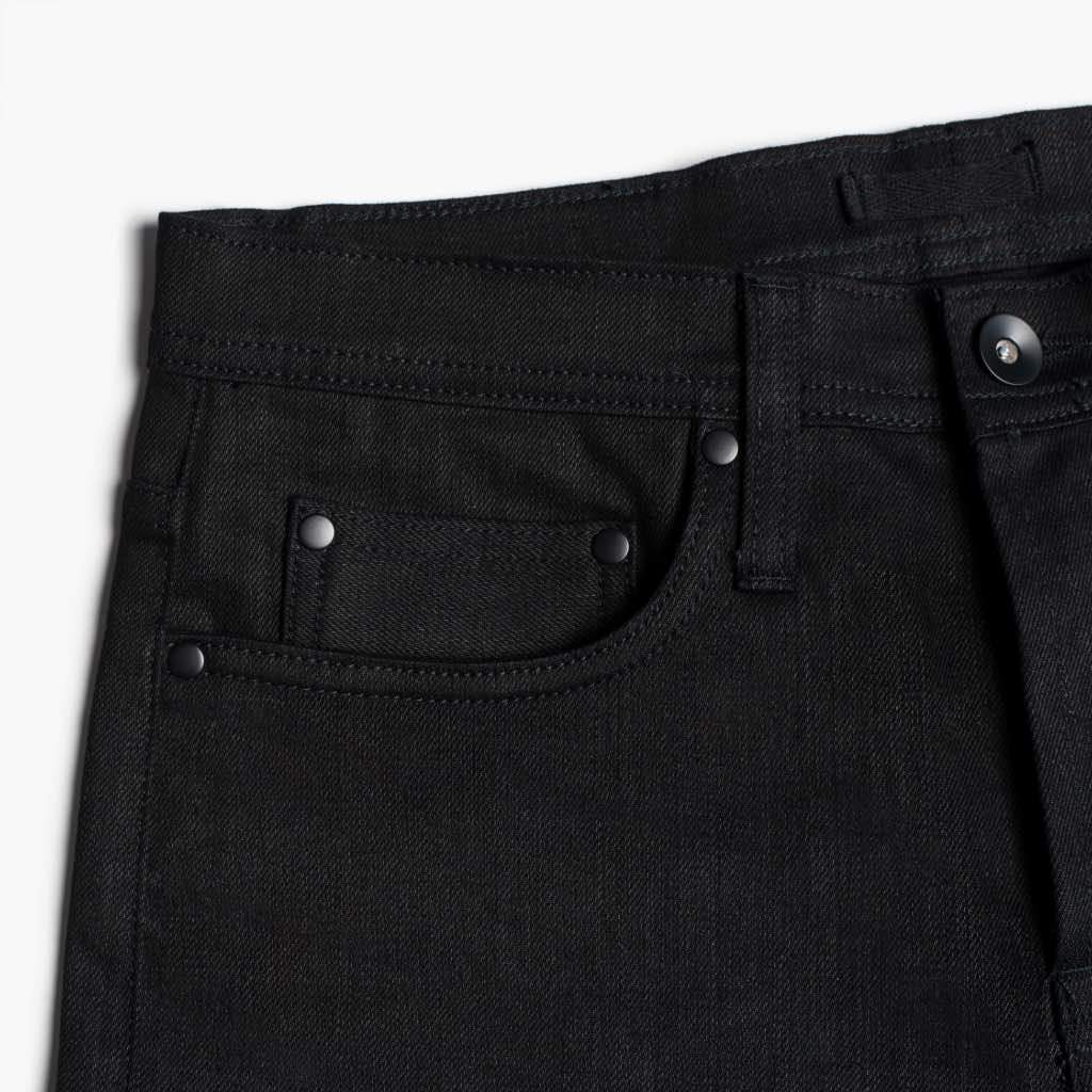 Jeans Thursday Boots Stretch Selvedge Tapered Algodon Hombre Negros | MX278XYU