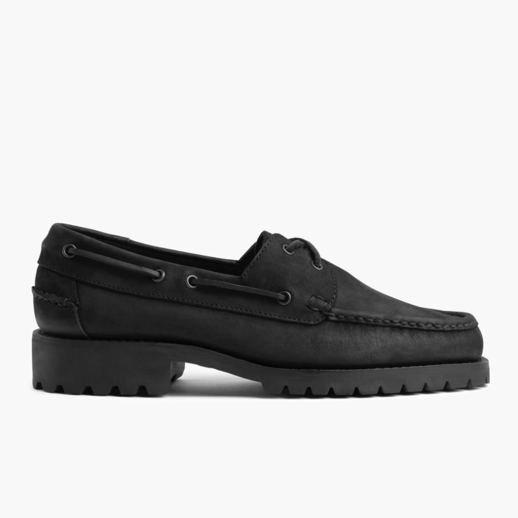 Loafers Thursday Boots Handsewn Cuero Hombre Negros | MX263PJJ