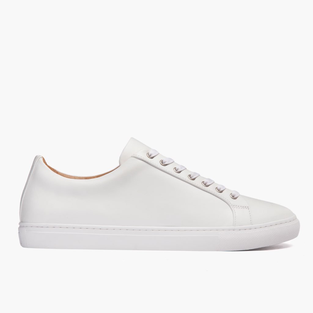 Tenis Thursday Boots Premier Low Tops Cuero Hombre Blancos | MX224VRW