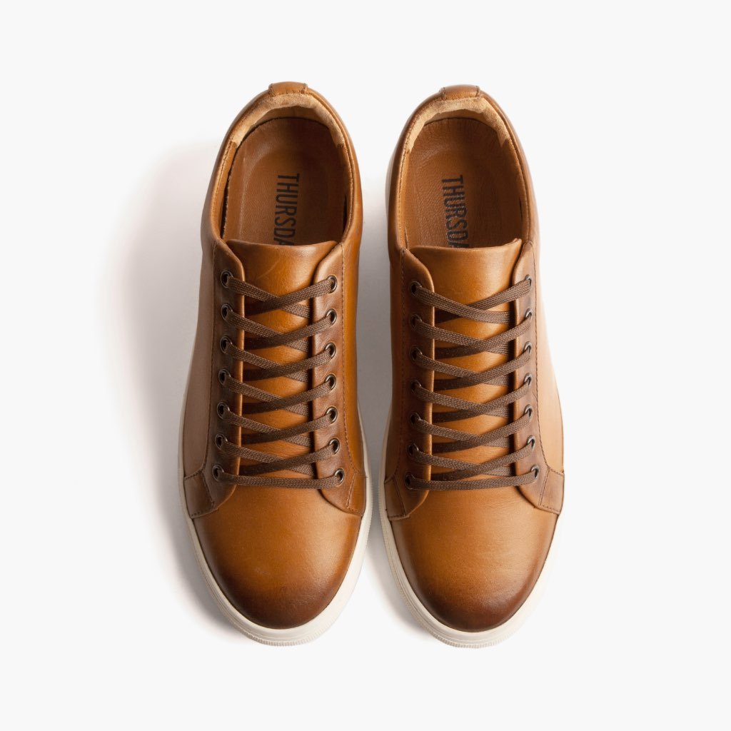 Tenis Thursday Boots Premier Low Tops Cuero Rugged & Resilient Hombre Dorados | MX227ZUT