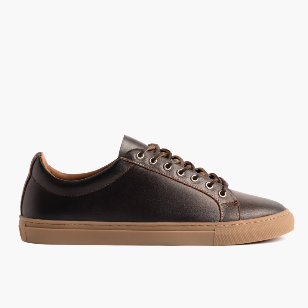 Tenis Thursday Boots Premier Low Tops Cuero Classic Hombre Marrom | MX230JPQ