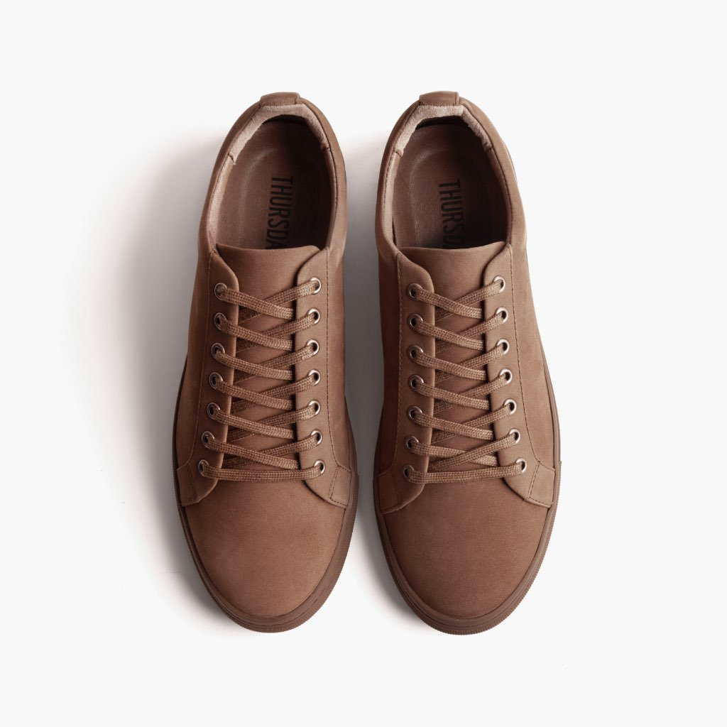 Tenis Thursday Boots Premier Low Tops Nubuck Hombre Marrom | MX228LIS