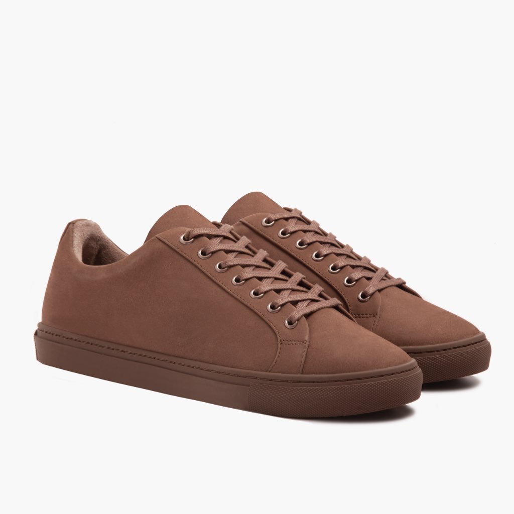 Tenis Thursday Boots Premier Low Tops Nubuck Hombre Marrom | MX228LIS