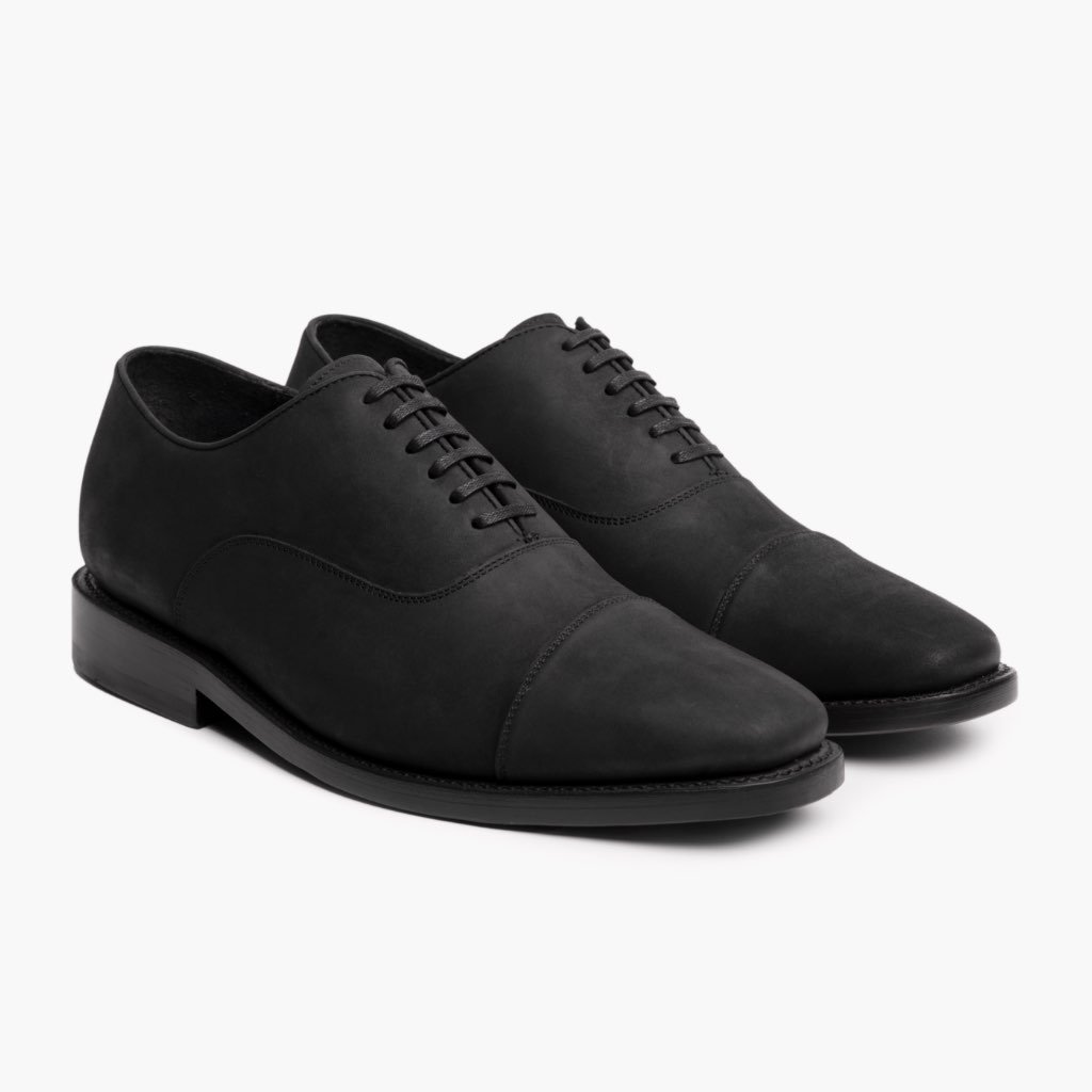 Zapatos de Vestir Thursday Boots Executive Cuero Hombre Negros | MX246QMA