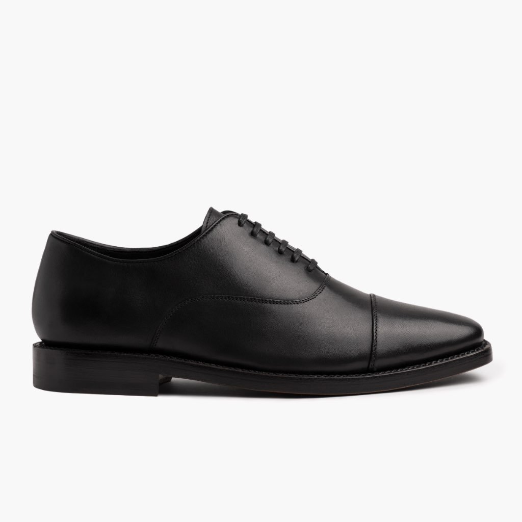 Zapatos de Vestir Thursday Boots Executive Cuero Classic Hombre Negros | MX249BEX