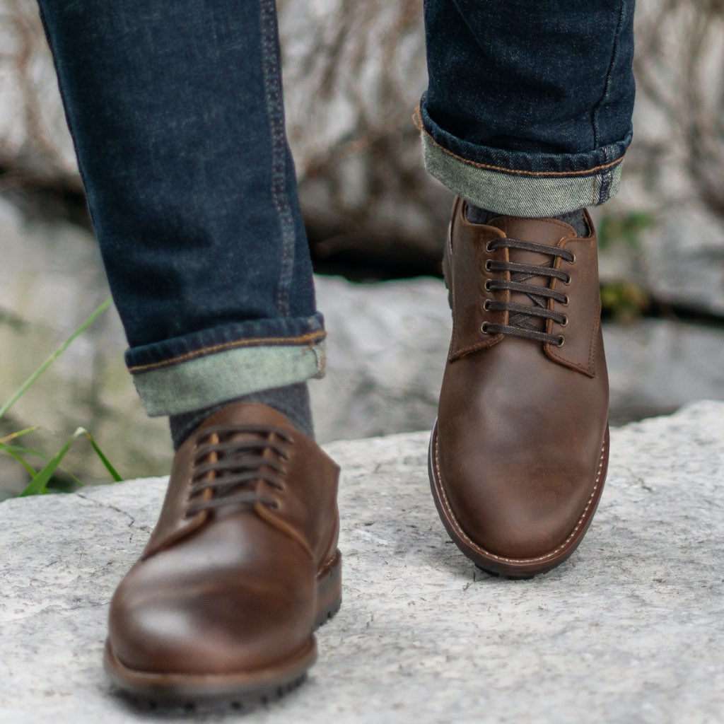 Zapatos de Vestir Thursday Boots Statesman Hombre Cafes | MX258GSO