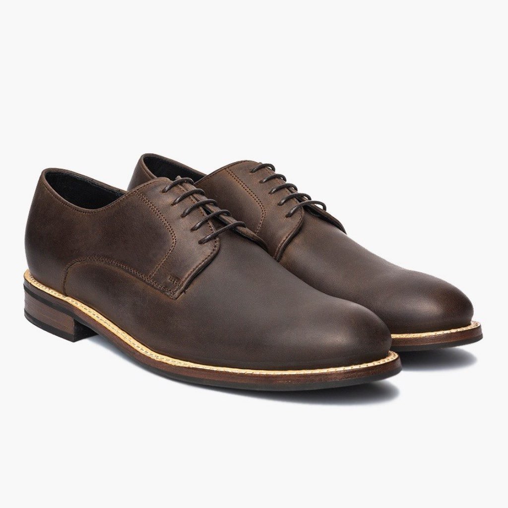 Zapatos de Vestir Thursday Boots Statesman Cuero Hombre Cafes | MX260DFM